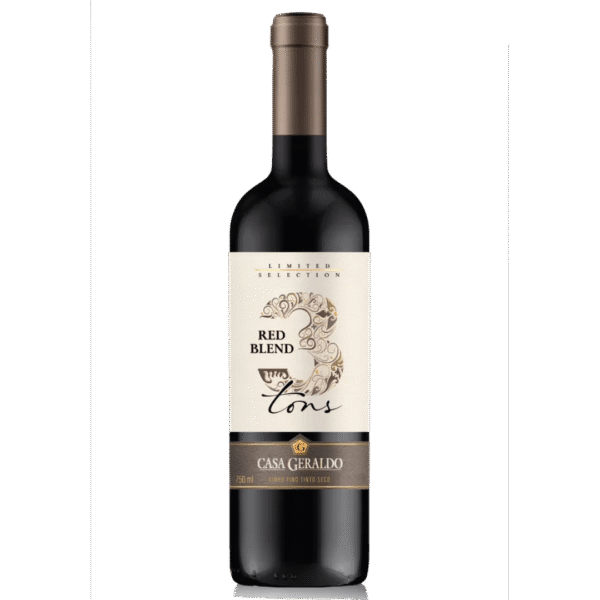 Vinho Tinto Brasileiro Casa Geraldo 3 Tons