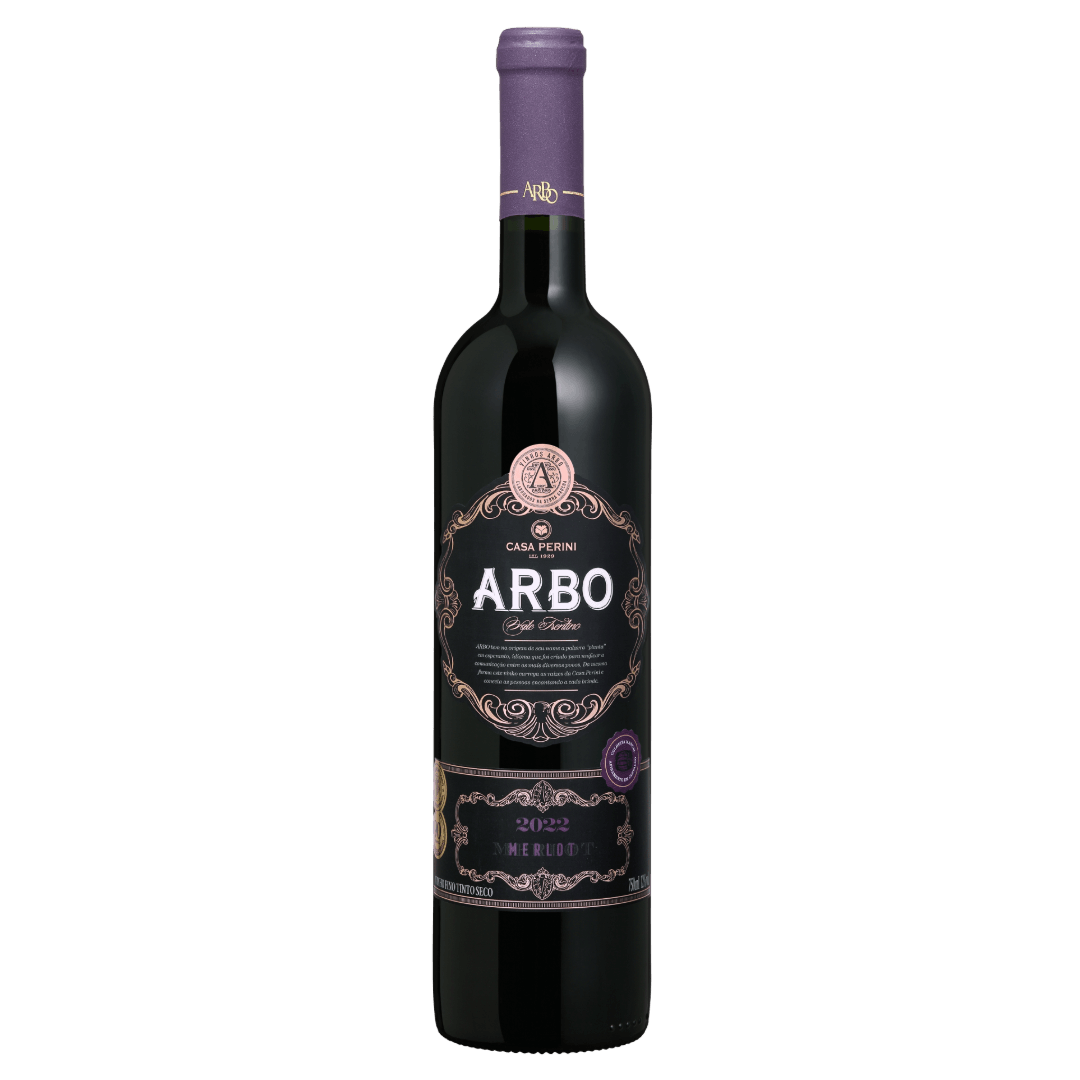 Vinho Tinto Brasileiro Casa Perini Arbo Merlot