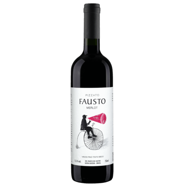 Vinho Tinto Brasileiro Fausto Merlot