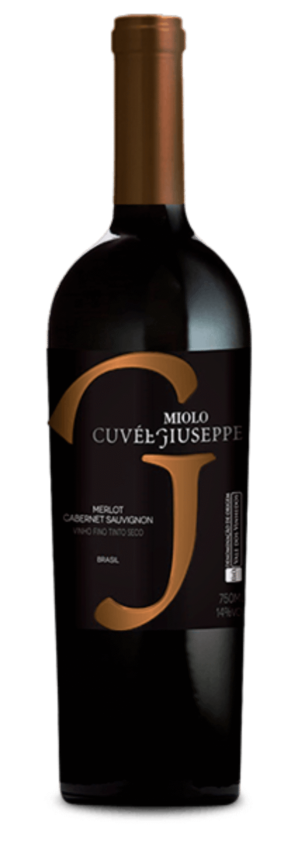 Vinho Tinto Brasileiro Miolo Cuveé Giuseppe Merlot Cabernet Sauvignon