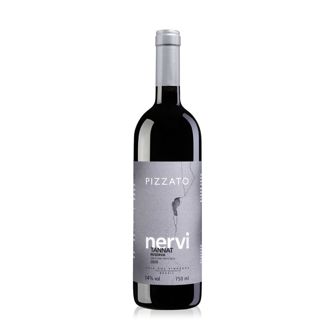 Vinho Tinto Brasileiro Pizzato Nervi Reserva Tannat