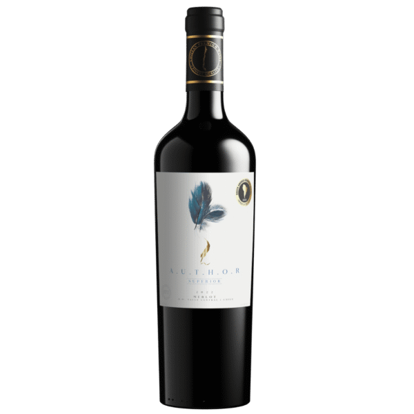 Vinho Tinto Chileno Author Superior Merlot