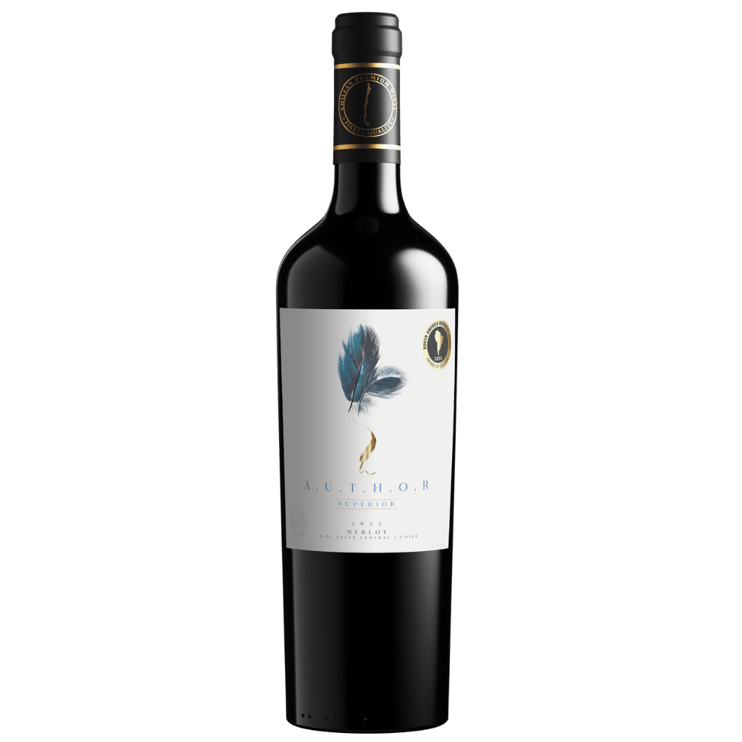 Vinho Tinto Chileno Author Superior Merlot