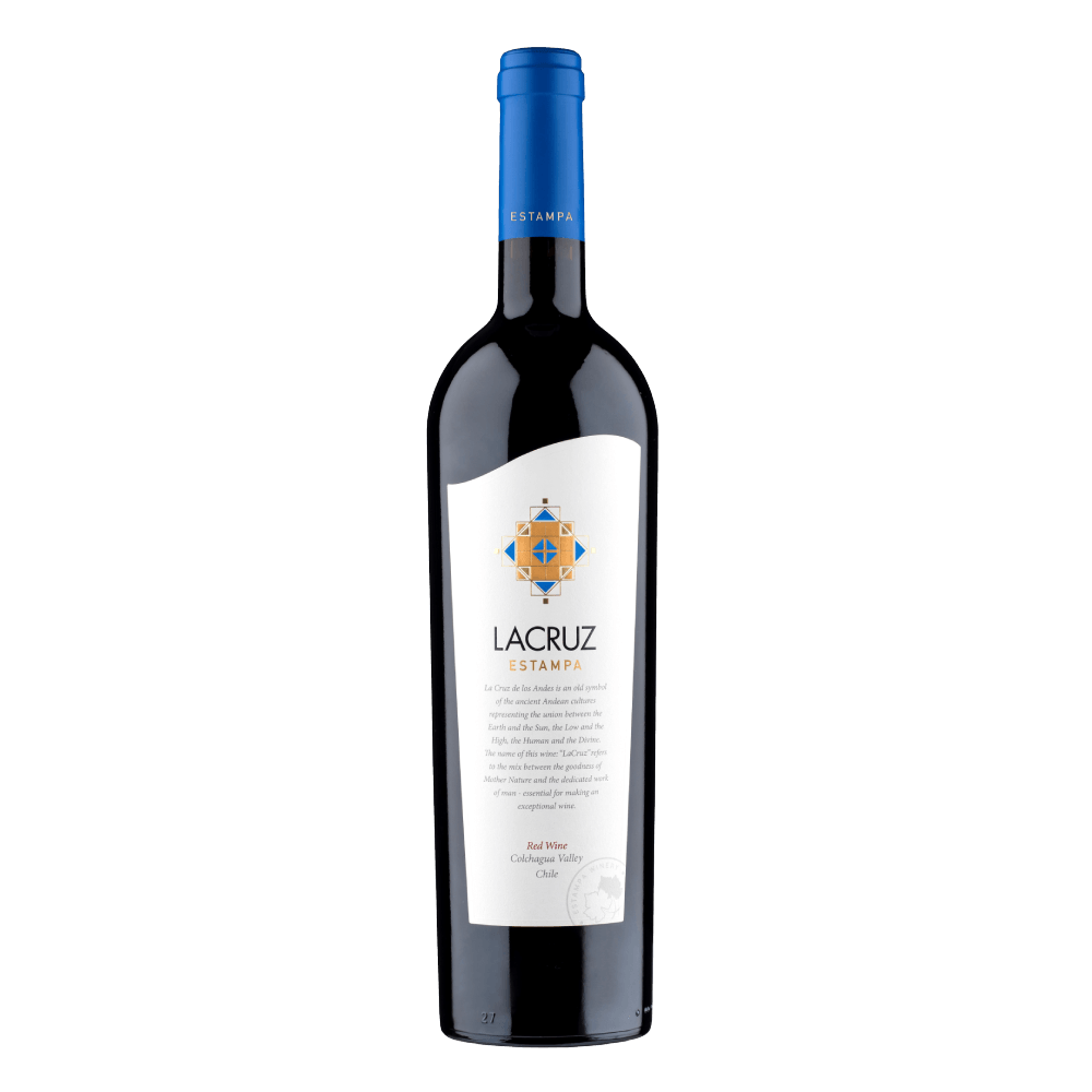 Vinho Tinto Chileno Estampa La Cruz Syrah Petit Verdot