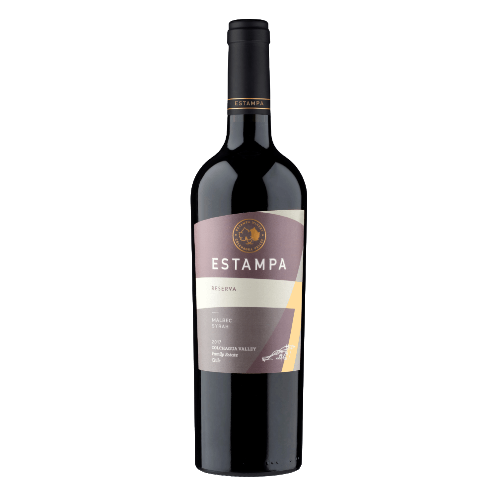 Vinho Tinto Chileno Estampa Reserva Malbec Syrah