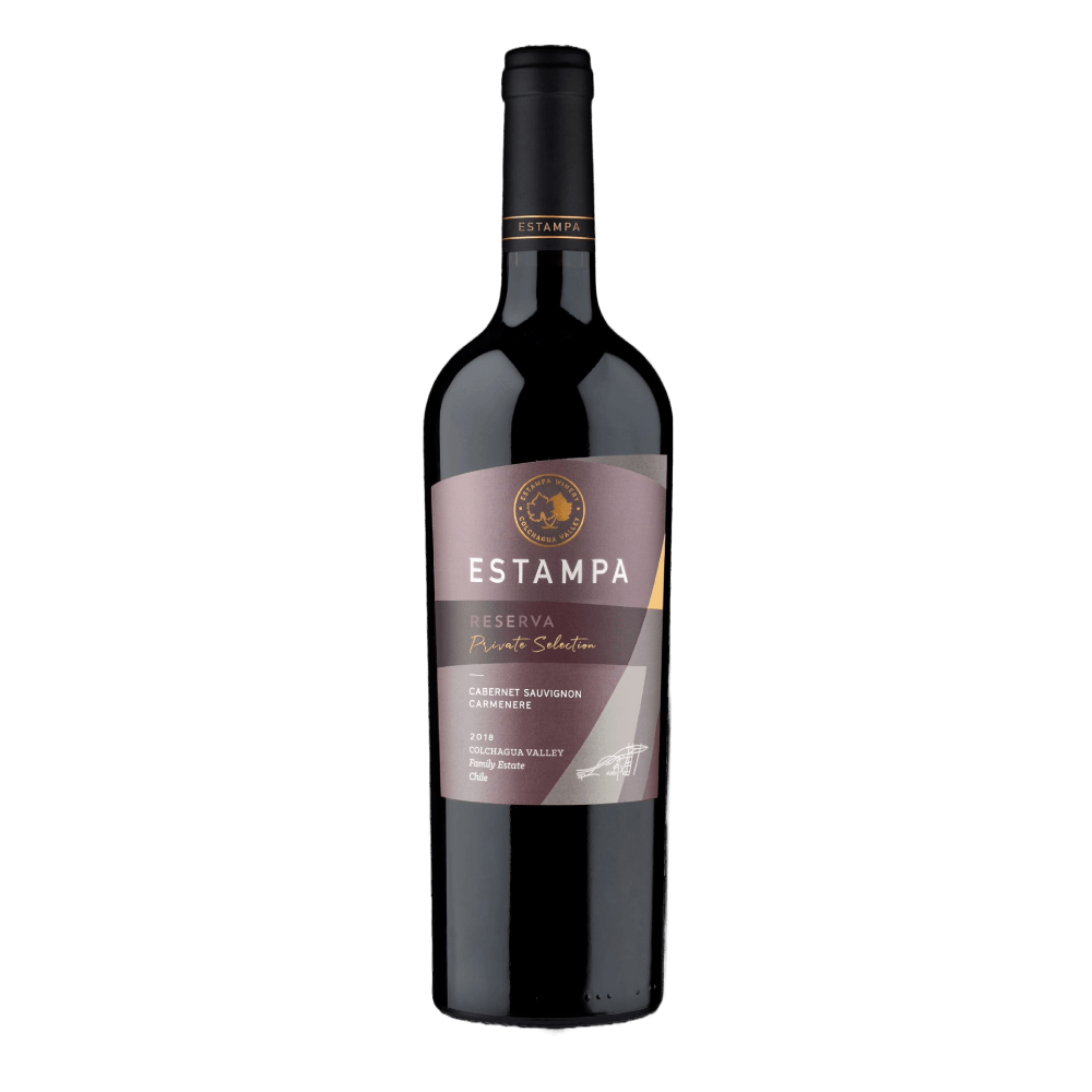 Vinho Tinto Chileno Estampa Reserva Private Selection