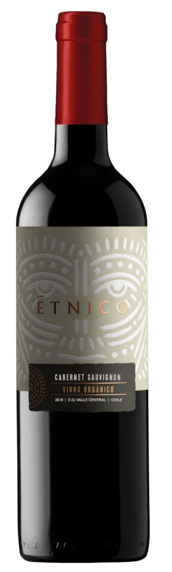 Vinho Tinto Chileno Étnico Cabernet Sauvignon Orgânico
