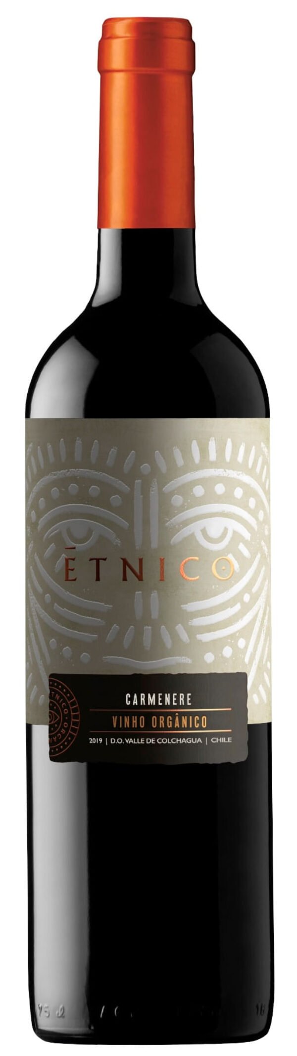 Vinho Tinto Chileno Étnico Carménère Orgânico
