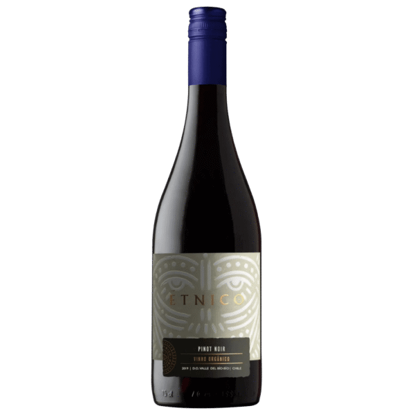 Vinho Tinto Chileno Étnico Pinot Noir Bio-Bio Orgânico