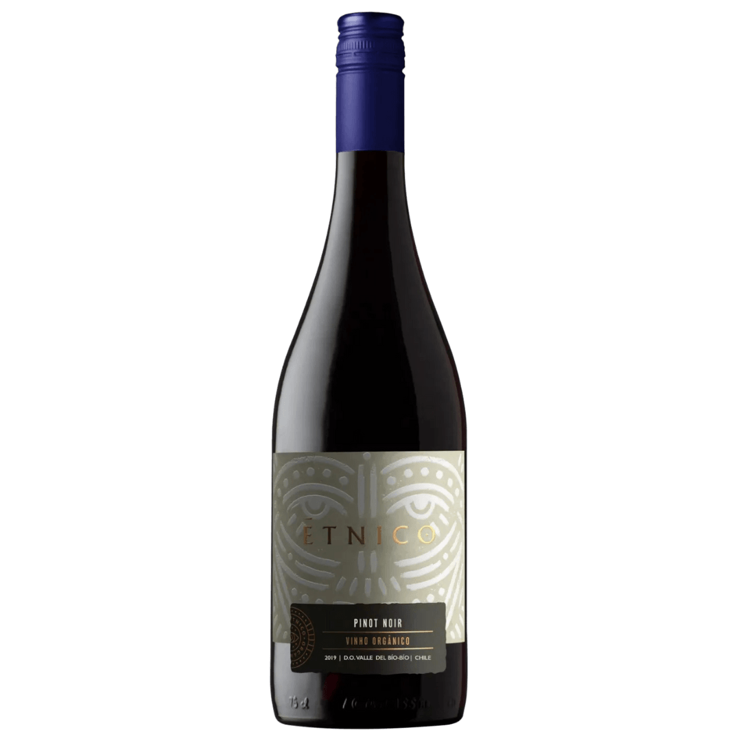 Vinho Tinto Chileno Étnico Pinot Noir Bio-Bio Orgânico