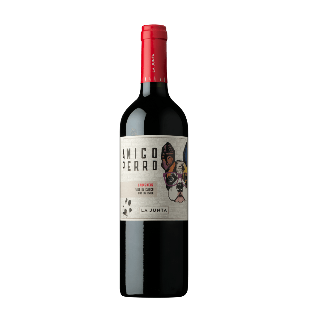 Vinho Tinto Chileno La Junta Amigo Perro Carménère