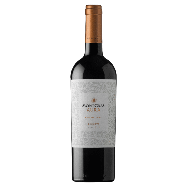 Vinho Tinto Chileno Montgras Aura Reserva Carménère