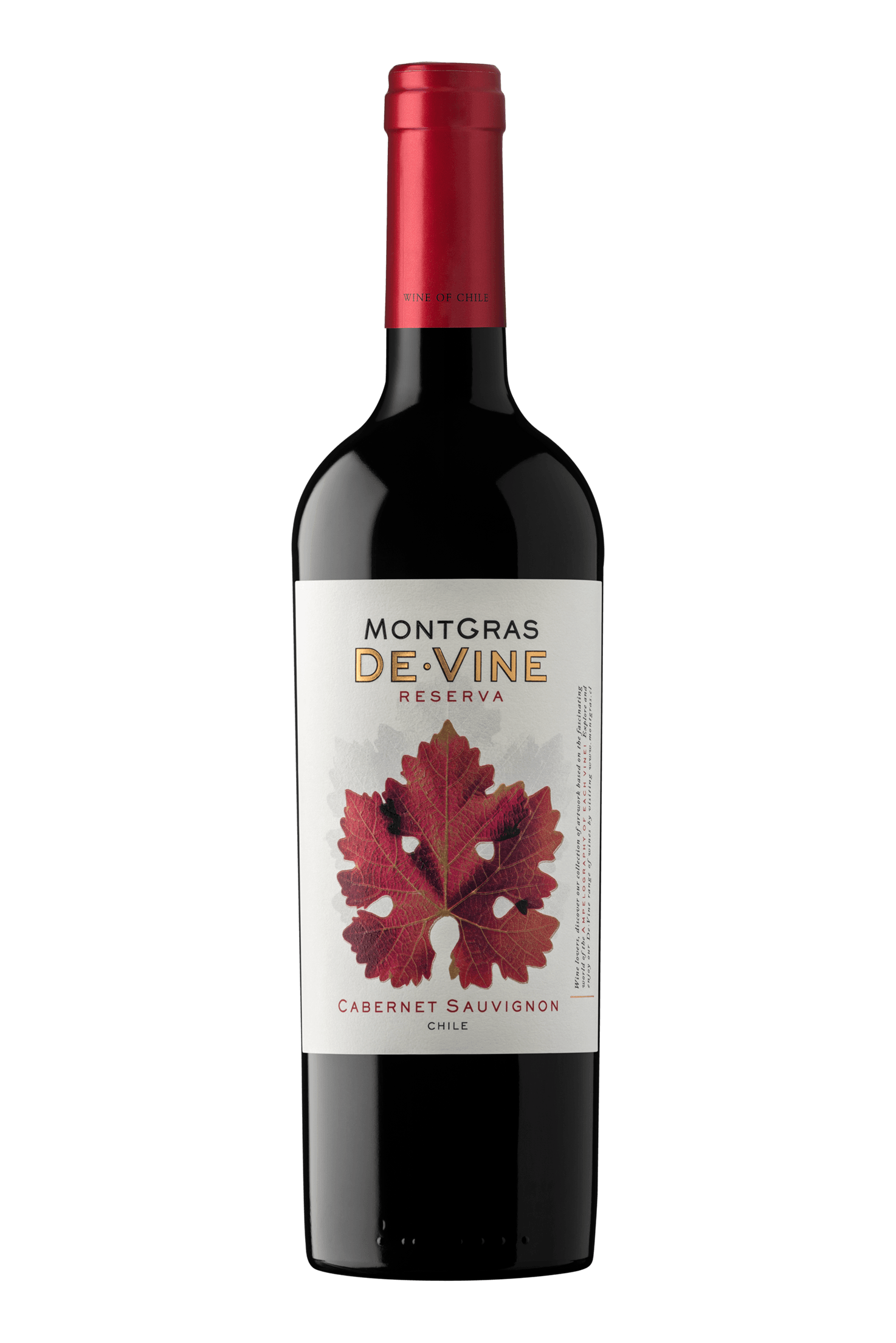 Vinho Tinto Chileno Montgras De Vine Cabernet Sauvignon