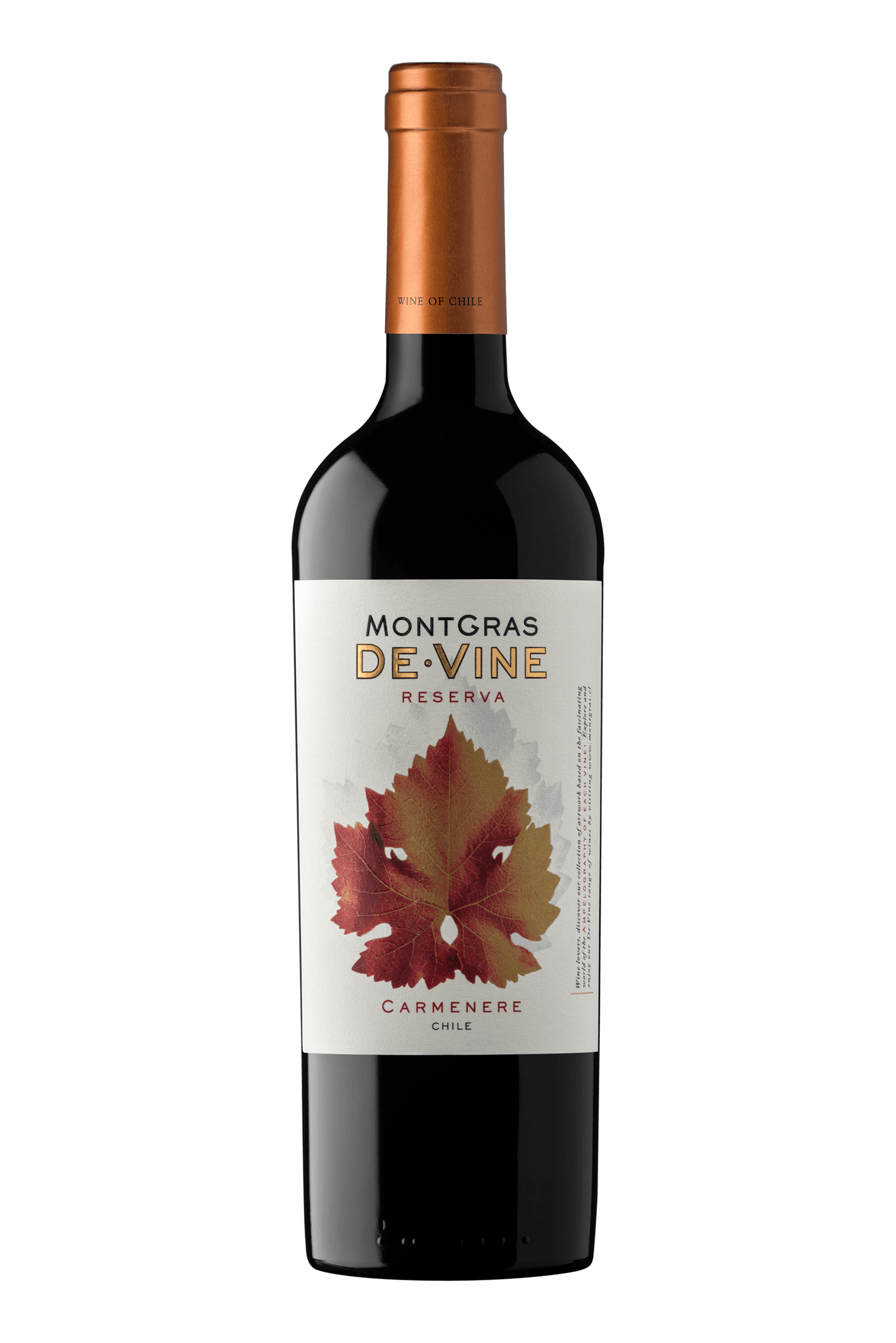 Vinho Tinto Chileno Montgras De Vine Carménère