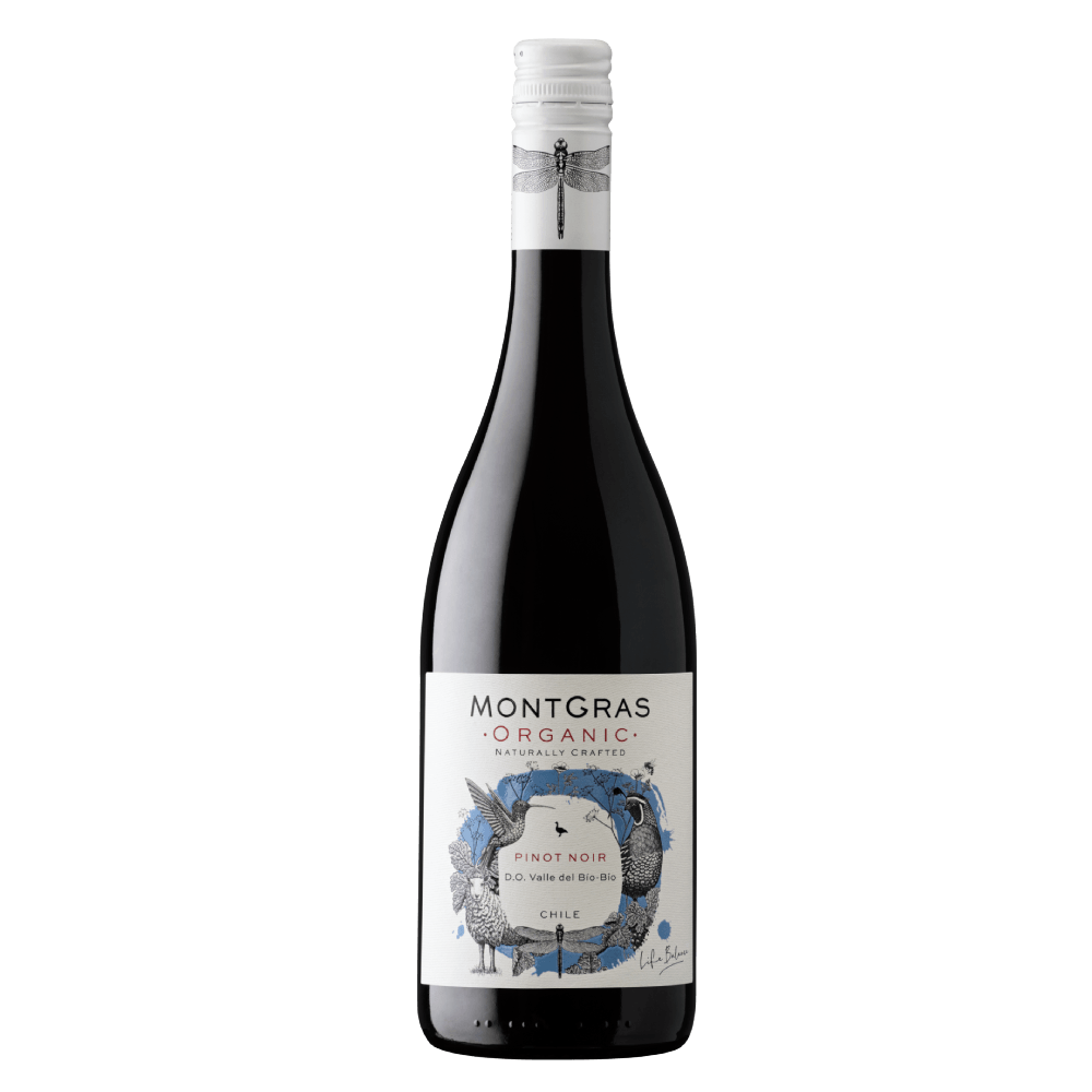Vinho Tinto Chileno Montgras Organic Pinot Noir