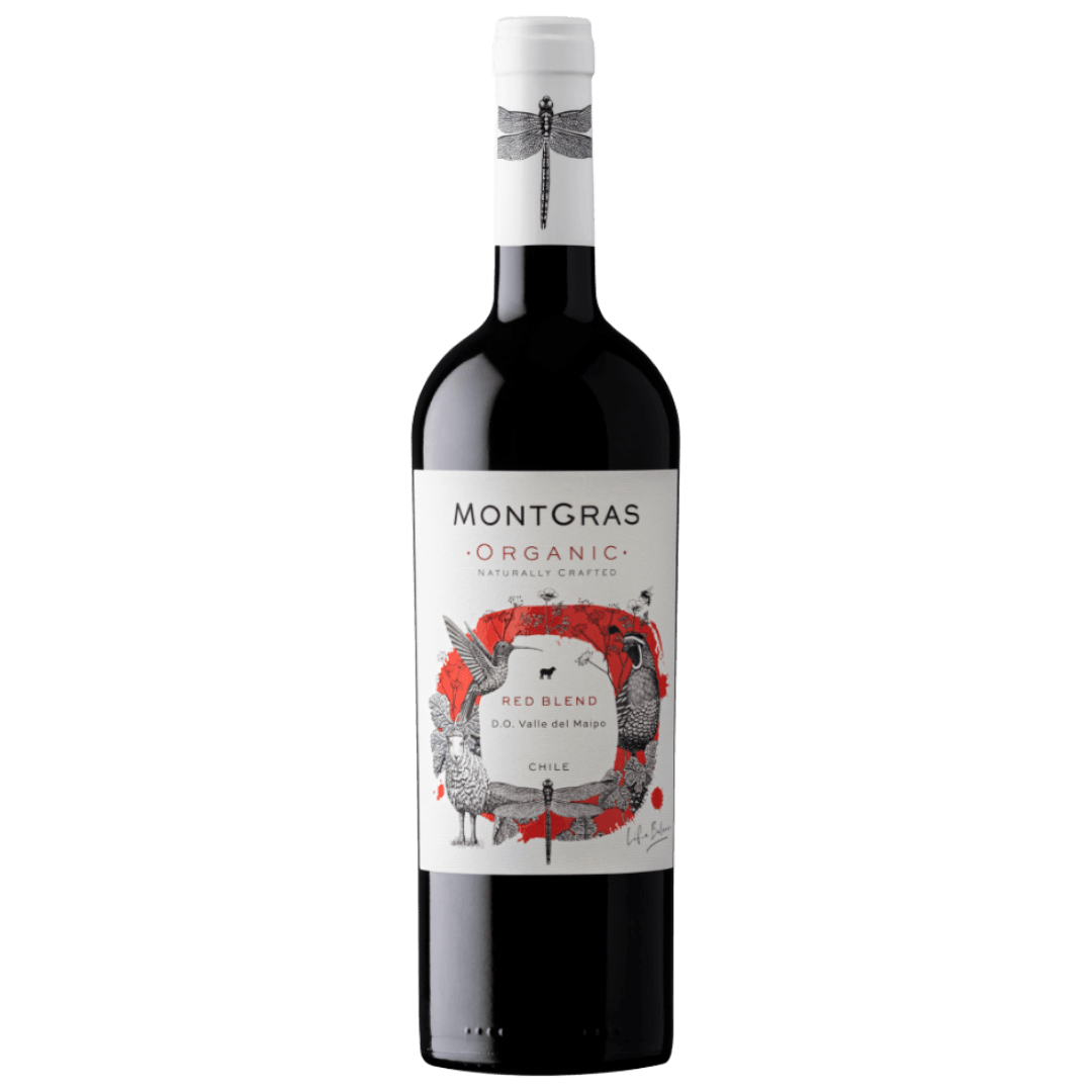 Vinho Tinto Chileno Montgras Organic Red Blend