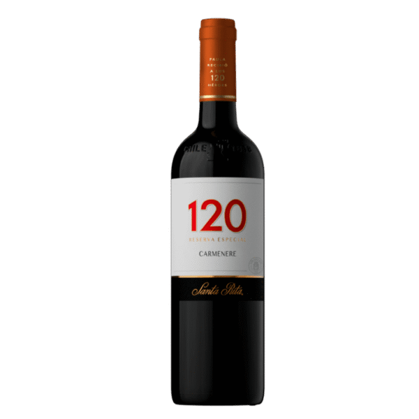 Vinho Tinto Chileno Santa Rita 120 Carménère