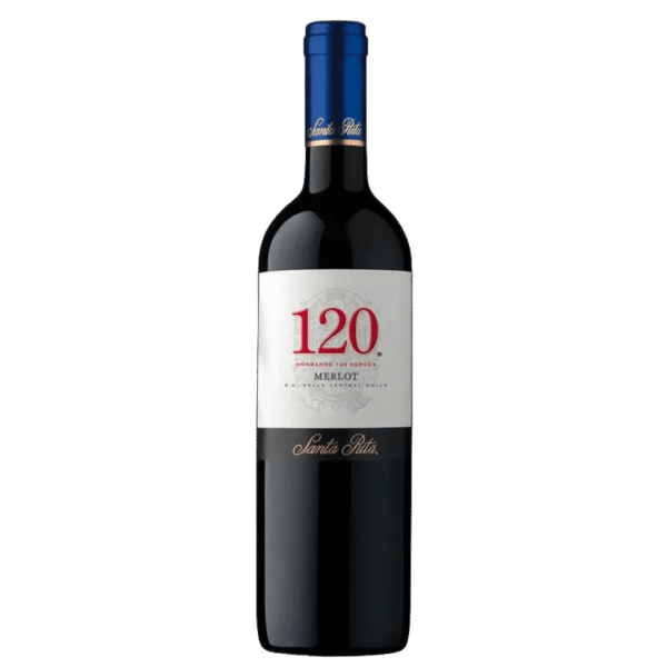 Vinho Tinto Chileno Santa Rita 120 Merlot