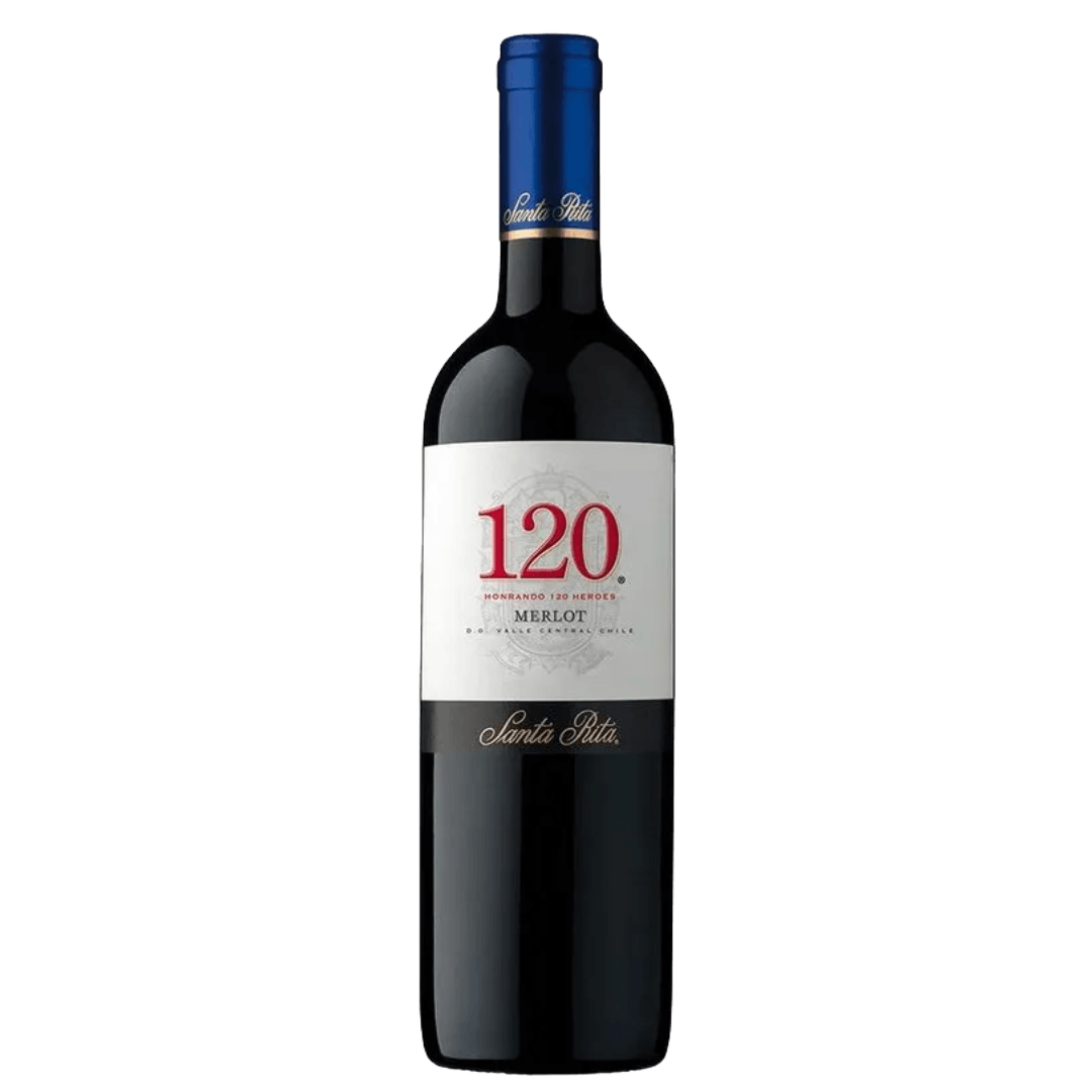 Vinho Tinto Chileno Santa Rita 120 Merlot