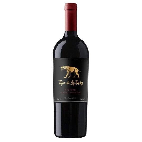 Vinho Tinto Chileno Tigre De Los Andes Cabernet Sauvignon