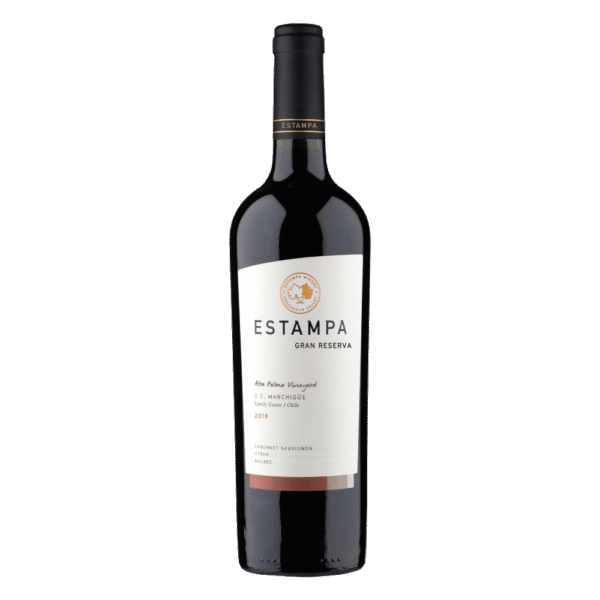 Vinho Tinto Estampa Gran Reserva Cabernet Sauvignon Malbec Syrah