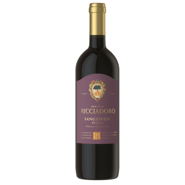 Vinho Tinto Famiglia Ricciadoro Sangiovese Puglia