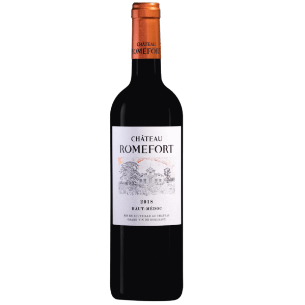 Vinho Tinto Francês Château Romefort Haut-Médoc Bordeaux
