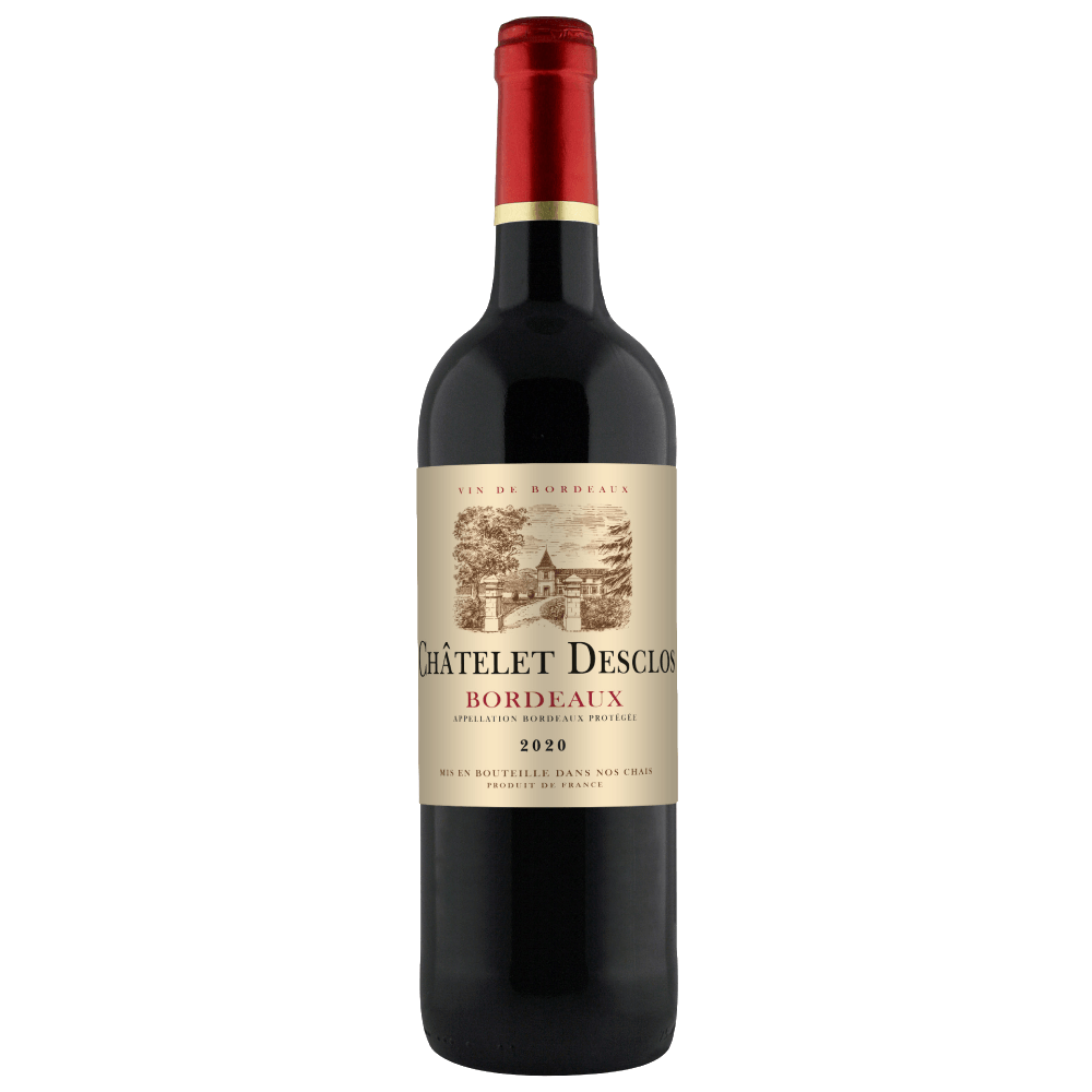 Vinho Tinto Francês Châtelet Desclos Bordeaux