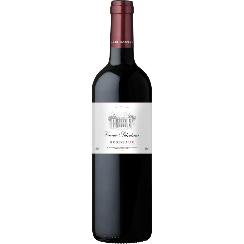 Vinho Tinto Francês Cuvée Sélection Bordeaux A.O.C.