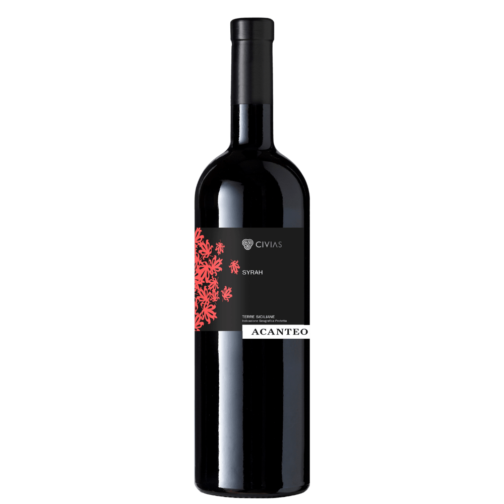 Vinho Tinto Italiano Acanteo Syrah