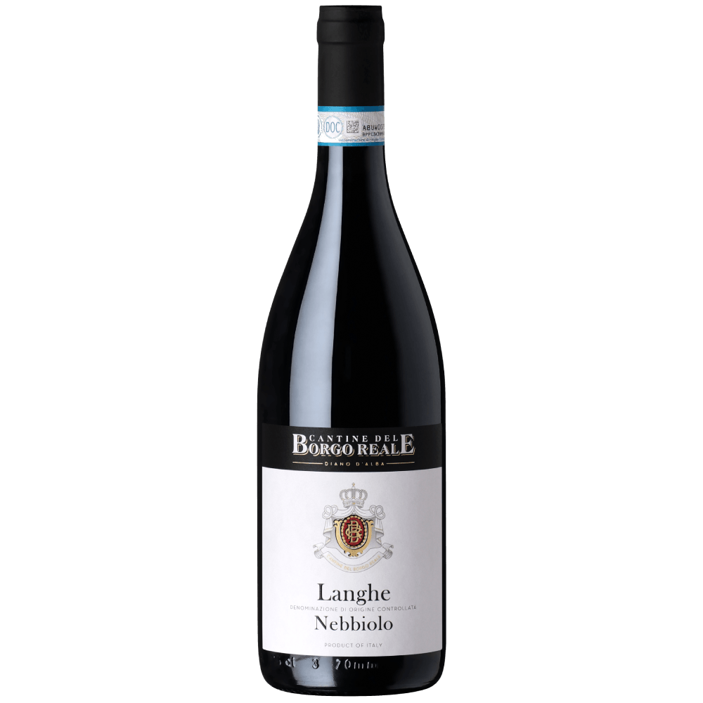 Vinho Tinto Italiano Borgo Reale Nebbiolo Langhe D.O.C.