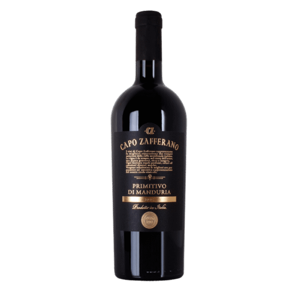 Vinho Tinto Italiano Capo Zafferano Primitivo di Manduria D.O.C.