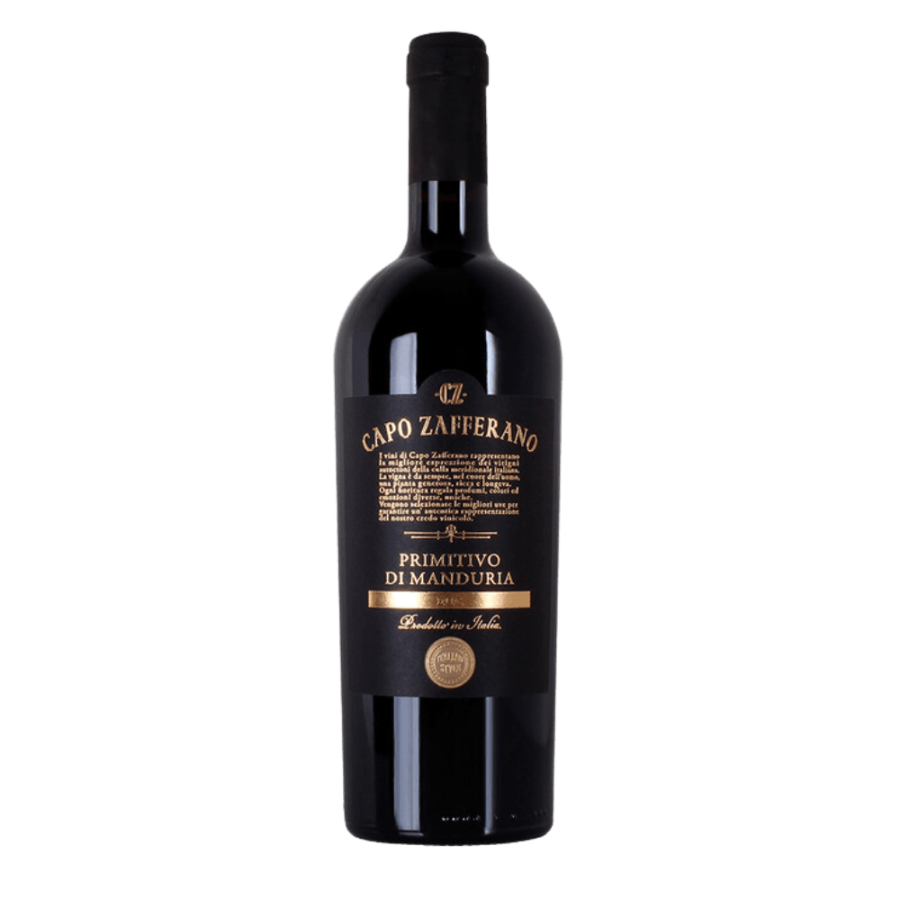 Vinho Tinto Italiano Capo Zafferano Primitivo di Manduria D.O.C.