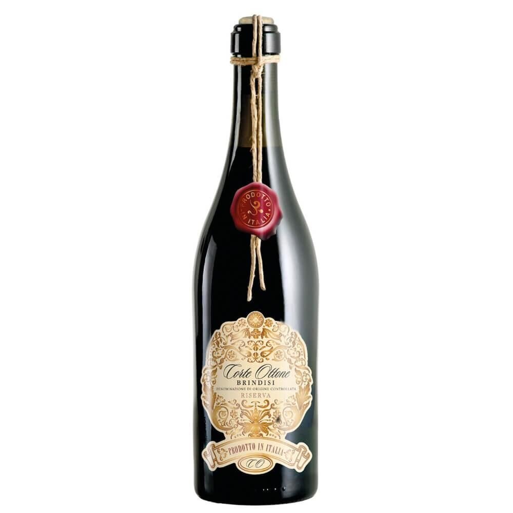 Vinho Tinto Italiano Corte Ottone Brindisi D.O.C. Riserva