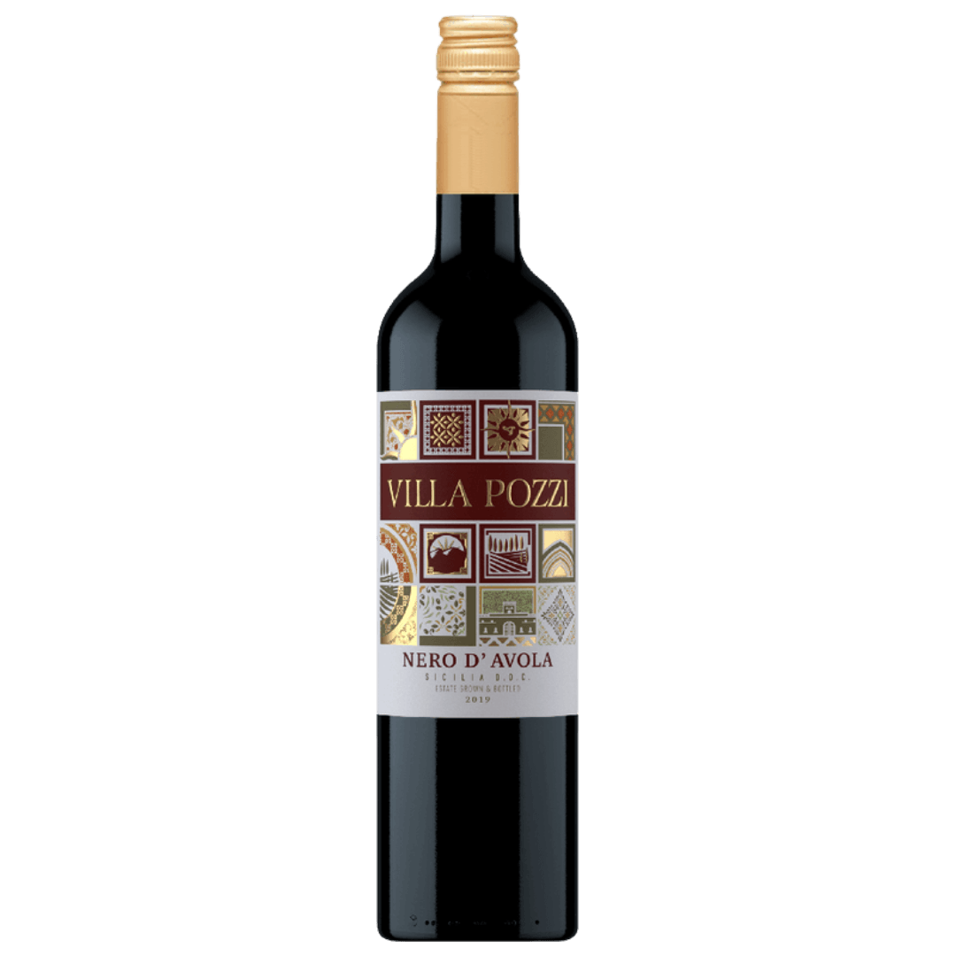 Vinho Tinto ItalianoVilla Pozzi Nero D' Avola Sicilia