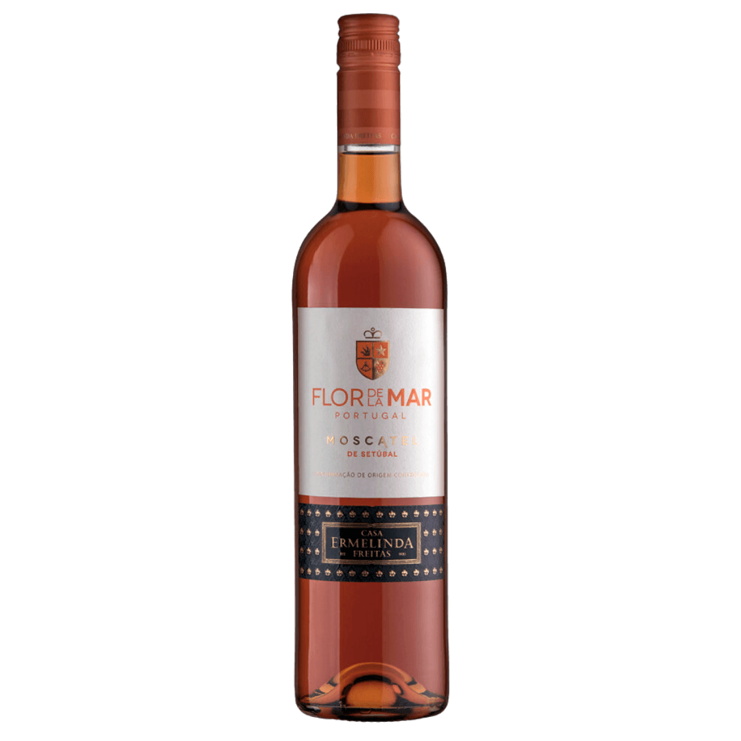 Vinho Tinto Licoros Português Casa Ermelinda de Freitas Flor De La Mar Moscatel De Setúbal 500ml