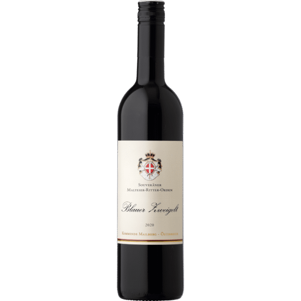 Vinto Tinto Austríaco Lenz Moser  Souveräner Malteser Ritterorden Blauer Zweigelt