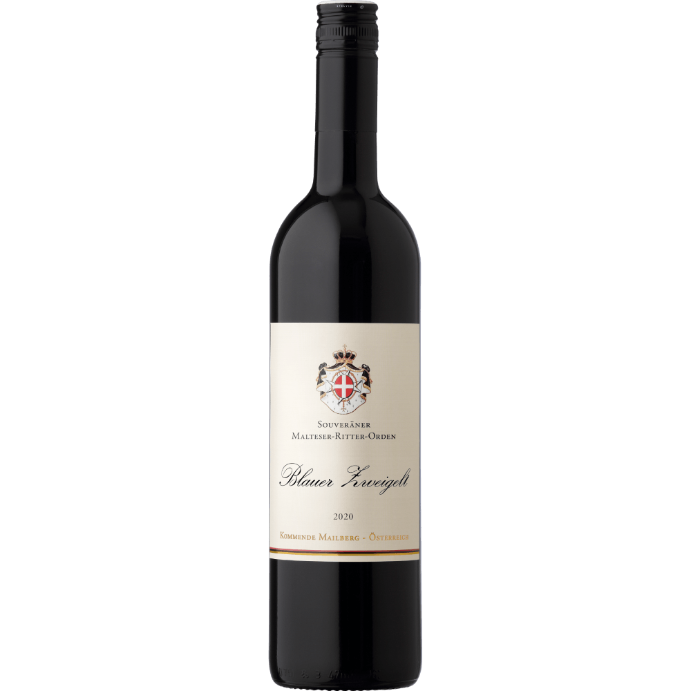 Vinto Tinto Austríaco Lenz Moser Souveräner Malteser Ritterorden Blauer Zweigelt