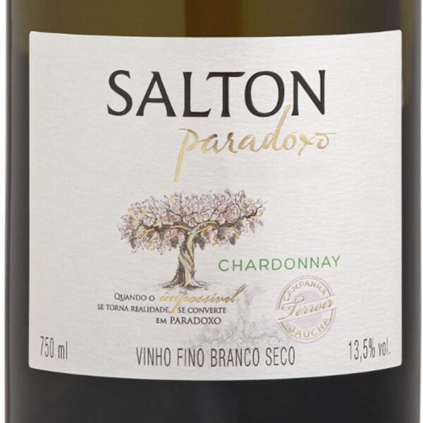 Vinho Branco Brasileiro Salton Paradoxo Chardonnay