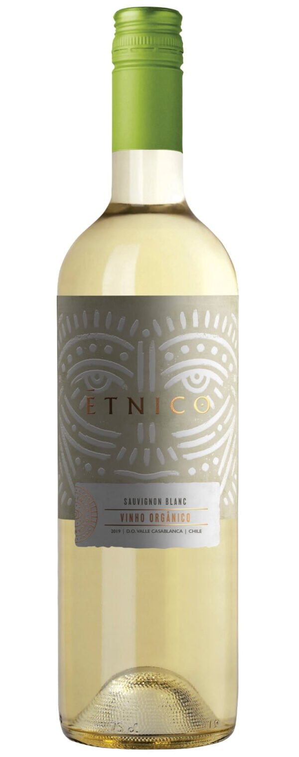 Vinho Branco Chileno Étnico Sauvignon Blanc Orgânico