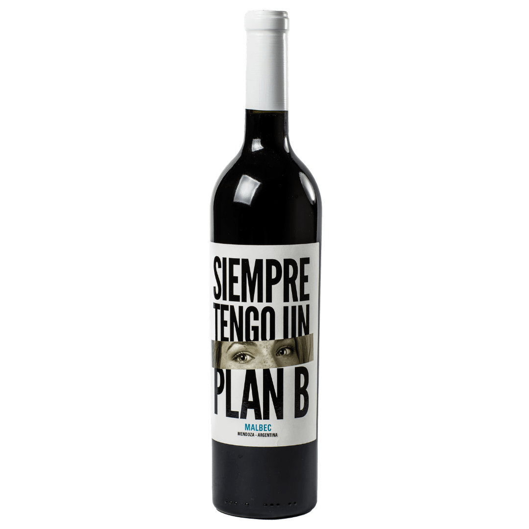 Vinho Tinto Argentino Siempre Tengo un Plan B Mendoza Malbec