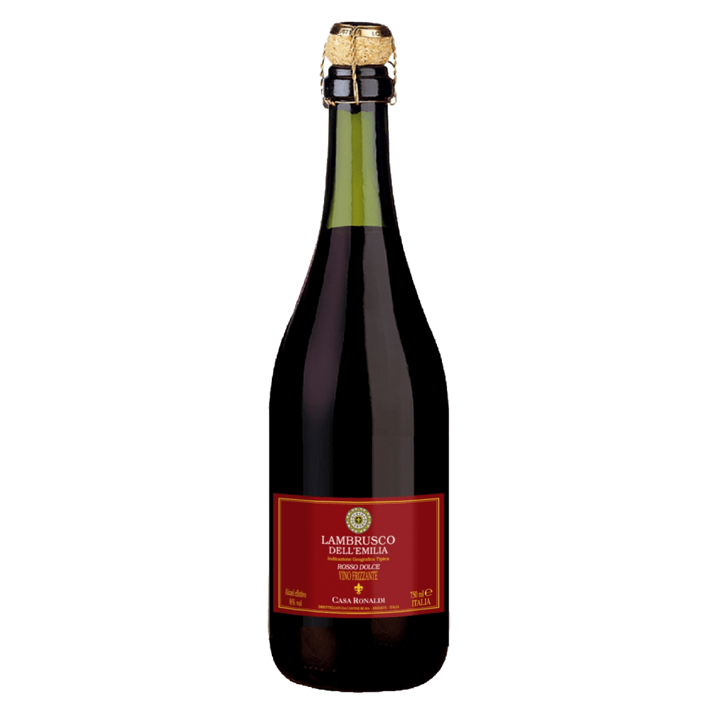 Vinho Tinto Italiano Dolce Casa Ronaldi Lambrusco Dell'Emilia